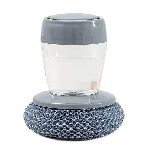 2.0 Soap Dispensing Palm Brush Storage Set【Be Applicable Kitchen/Bathroom/Car cleaning, etc.】