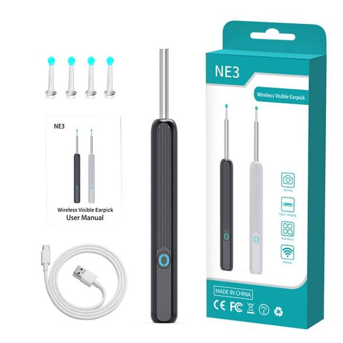 Ear Cleaner with Built-in Hd Camera as that used by doctors