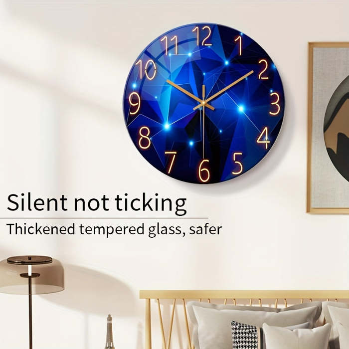Geometric 12-inch Wall Clock