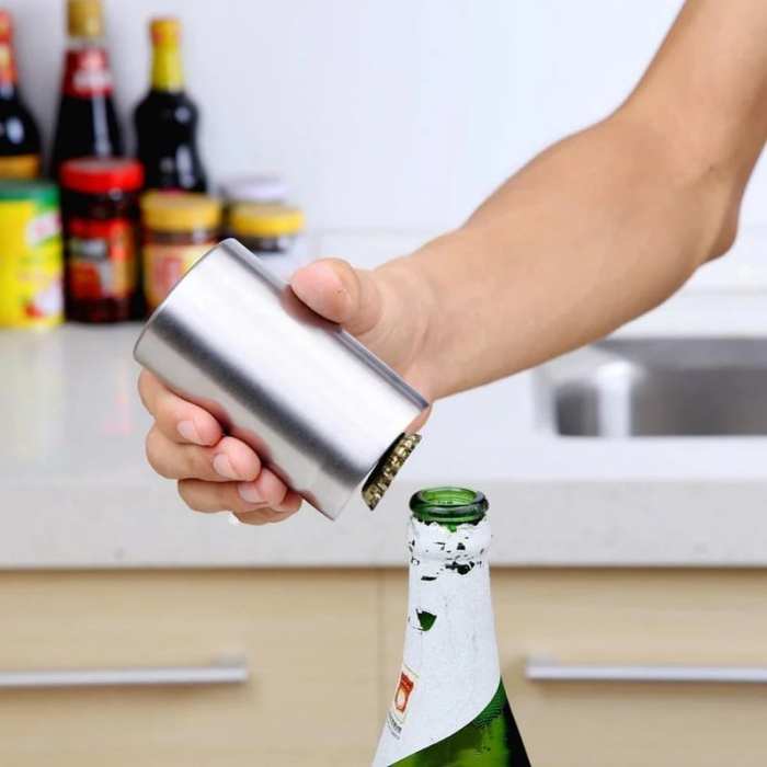 Buy 2 Get 1 Free(3PCS) - Automatic Bottle Opener - No Damage to Bottle Cap