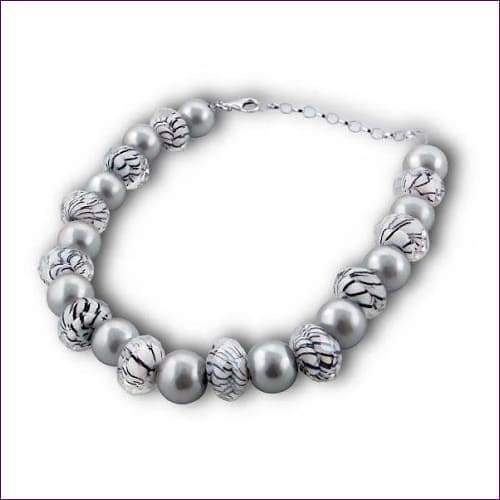Silver Pearl Bracelet