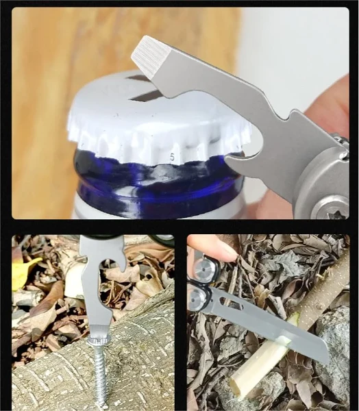 28-in-1 outdoor all -steel folding tool clamp camping equipment