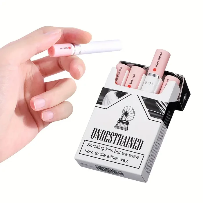 Last Day Save 50% 0FF - 4 In 1 Cigarette Box Lipstick