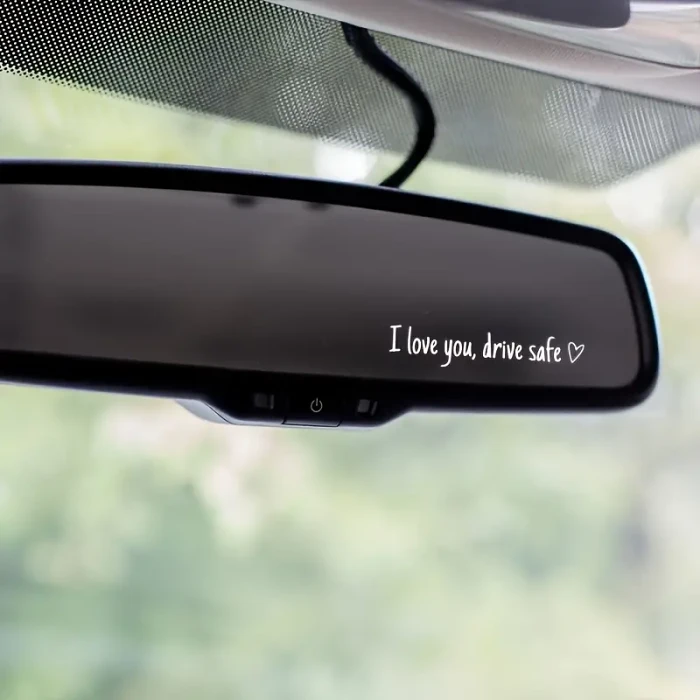 2PCS Car Mirror Decal