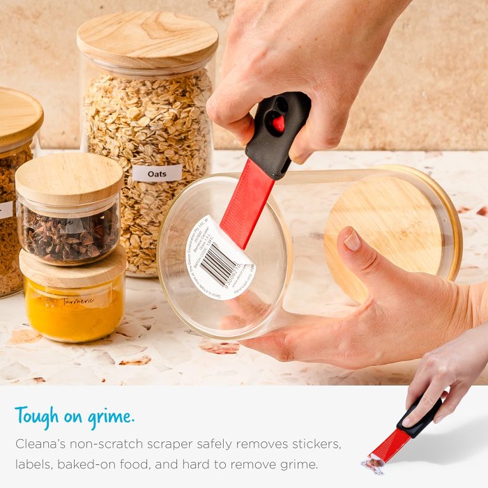 2-In-1 Self-Sharpening Cleaning Scraper