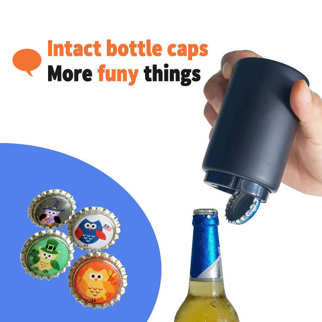 Buy 2 Get 1 Free(3PCS) - Automatic Bottle Opener - No Damage to Bottle Cap