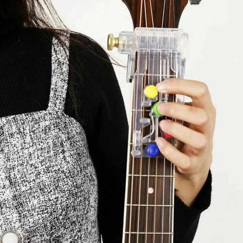 Guitar Learning Aid for Right-Handed