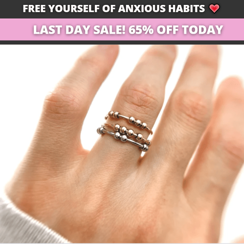Last Day Promotion 49% OFF - Fidget Beads Ring