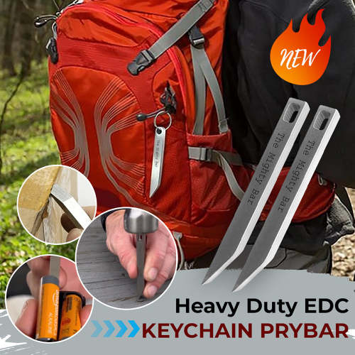 Heavy Duty EDC Keychain Prybar