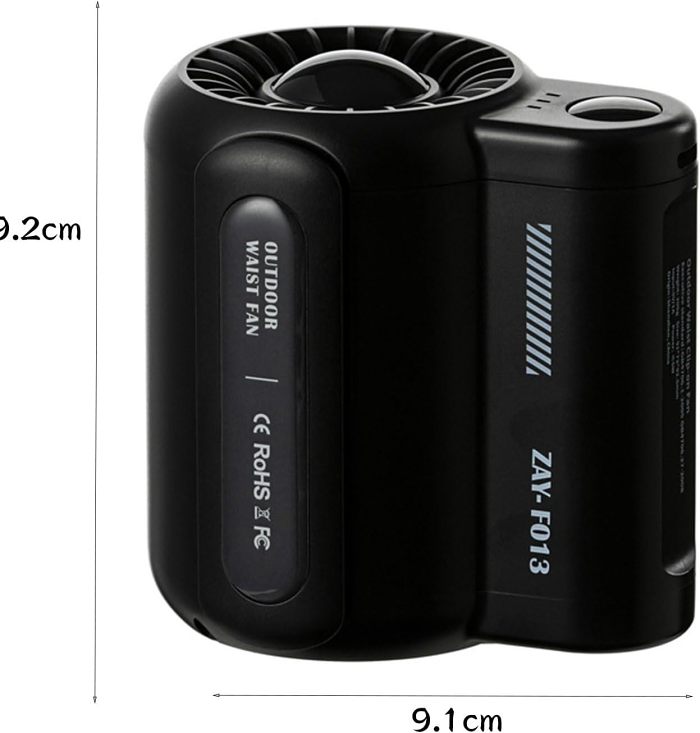 Portable Waist Clip Fan