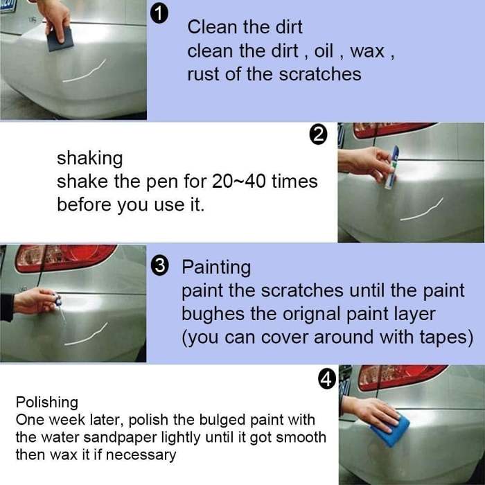 Scratch Repair Pen for Car