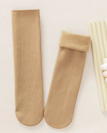 Thickening Winter Soft Velvet Snow Socks