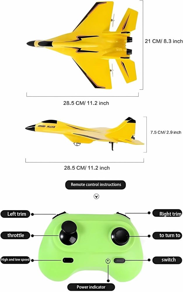 New remote control wireless airplane toy