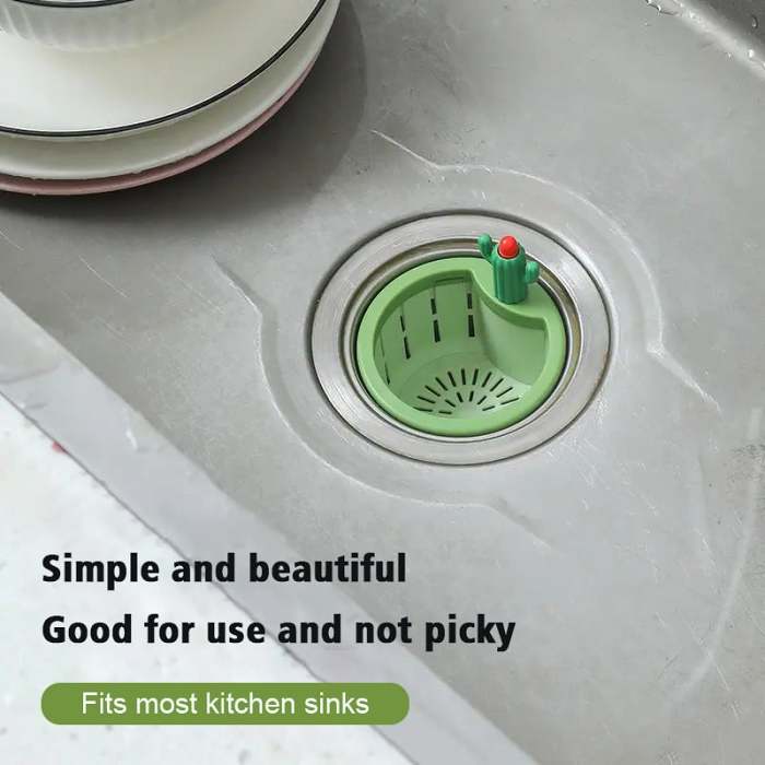 Creative Cactus-shaped Sink Filter Basket