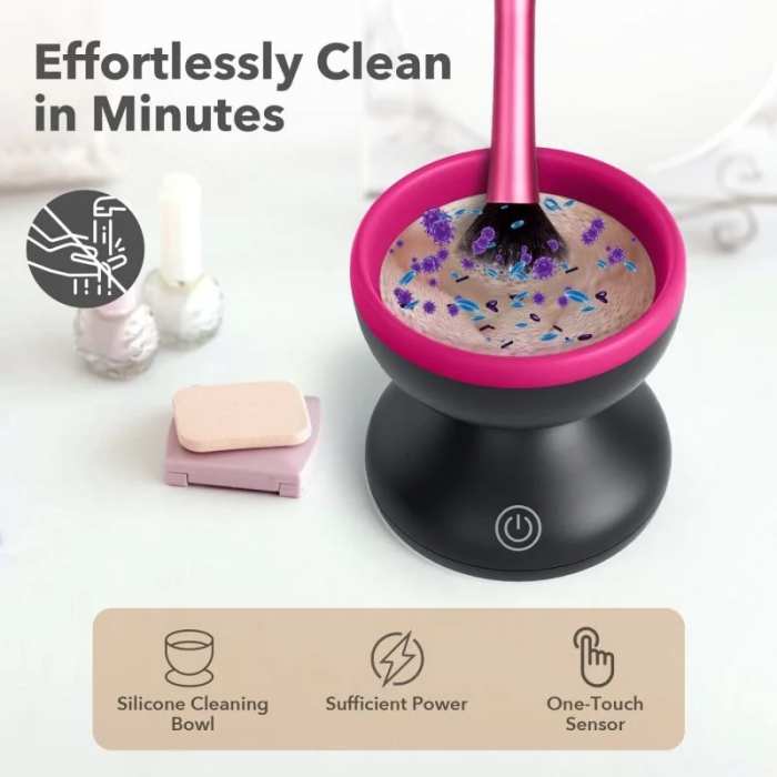 2023 BEST SELLER Electric Makeup Brush Cleaner Machine