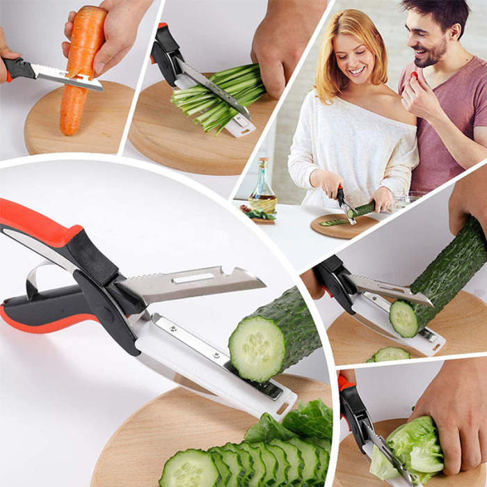 Multifunctional Vegetable Scissors