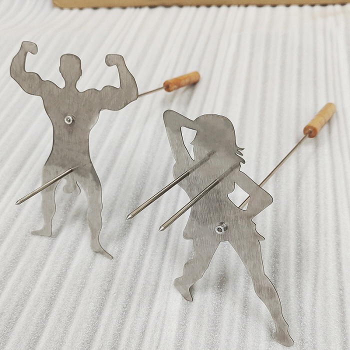 Funny Metal Craft Barbecue Forks