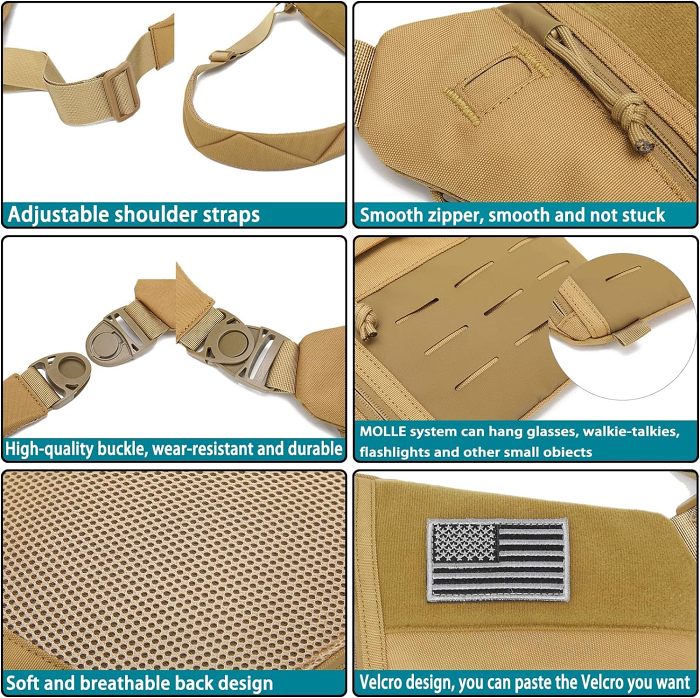Tactical Crossbody Sling Bag