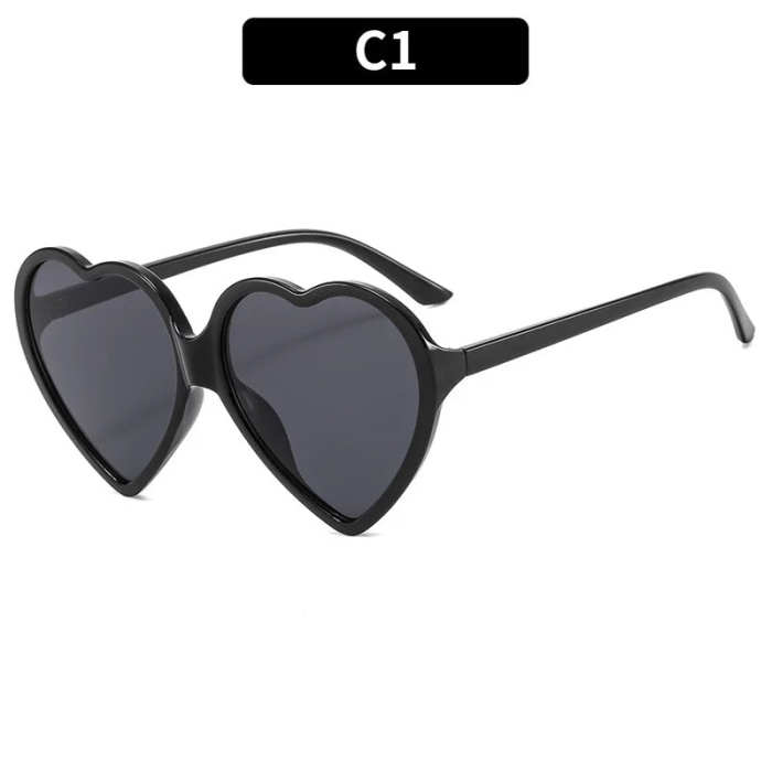 Women's Big-Heart Sunglasses