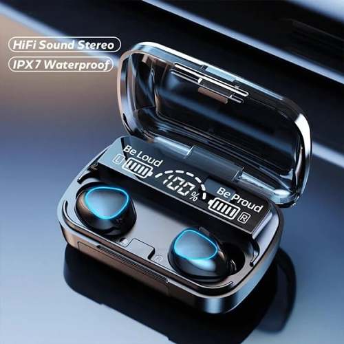 HOT SALE 49% TWS Bluetooth 5.1 Earphones Waterproof Charging Box