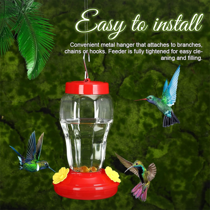 Hanging Hummingbird Water Feeder