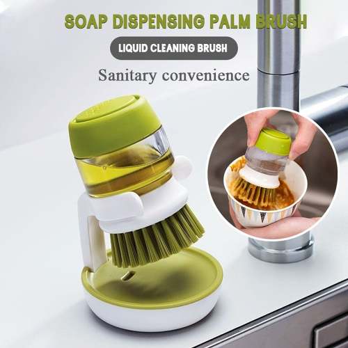 Multifunctional Pressing Cleaning Brush