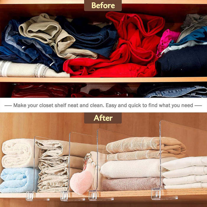 Transparent Cabinet DividerFree shipping on orders over $60