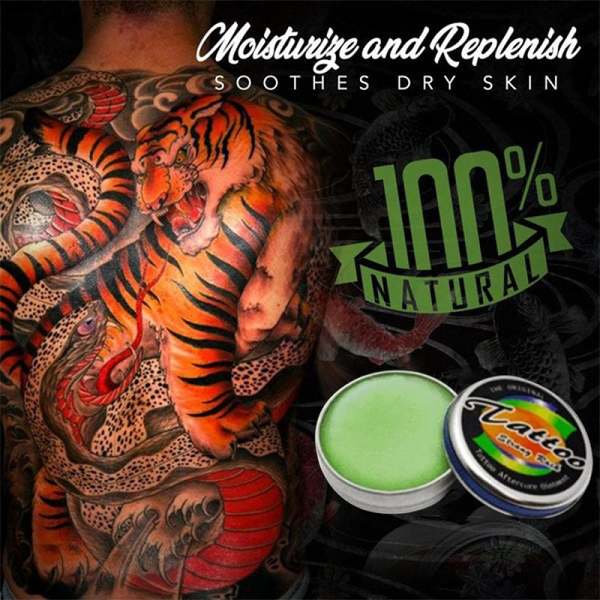 Tattoo Brightening Aftercare Balm-Gift waterproof tattoo stickers