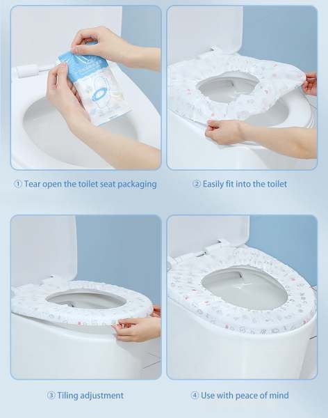 Stay Clean Anywhere with Disposable Toilet Seat Covers