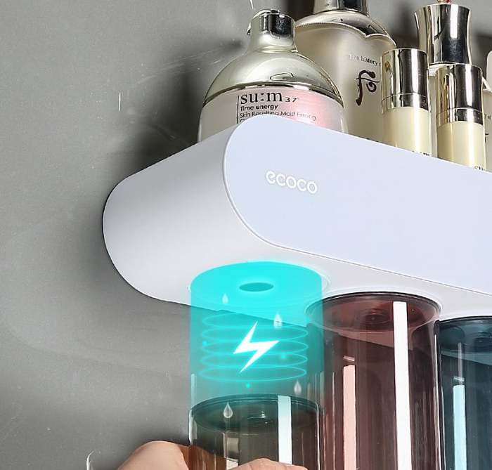 Limited-time discount - Multifunctional Toothbrush Storage Rack