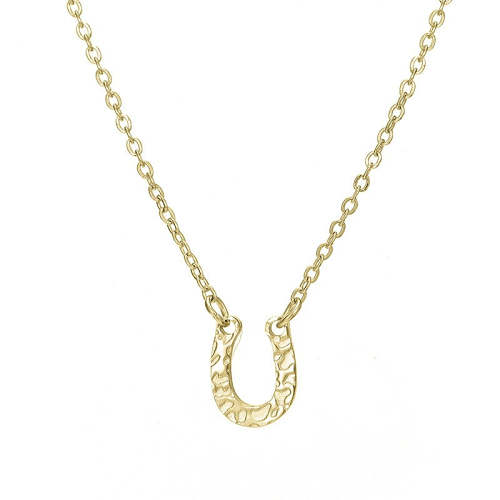 Lamia Horseshoe Pendant Necklace