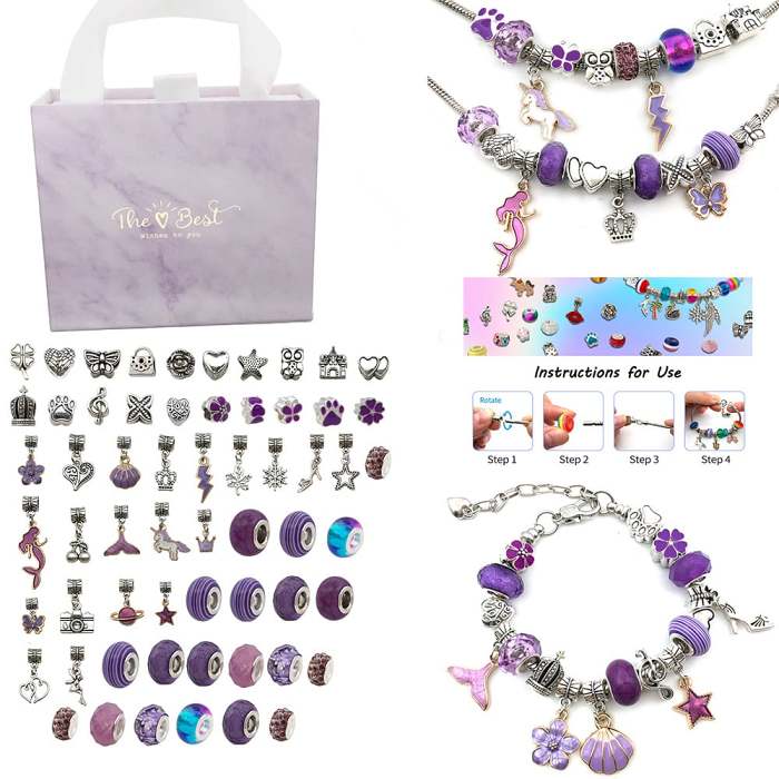 Charm Bracelet Jewerly Making Kit