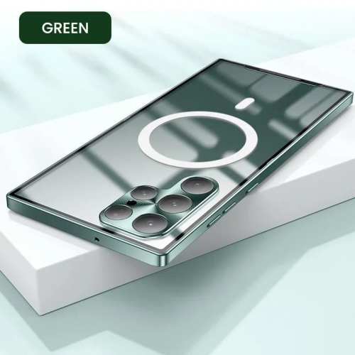 Streamer Frosted Magic Shield Metal Shell for Samsung S23/S22/S21