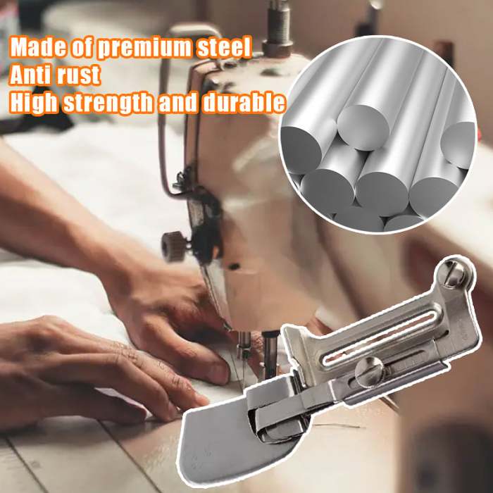 New Year 2024 Sale 49% OFFAdjustable Sewing Rolled Hemmer Foot