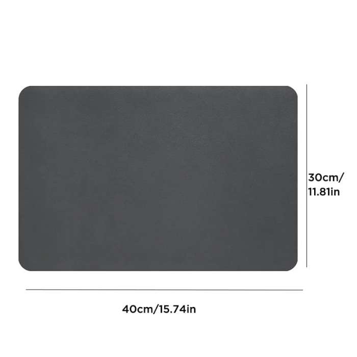 Super absorbent kitchen drying mat
