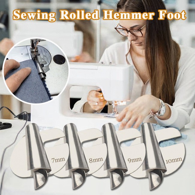 New Year 2024 Sale 49% OFFSewing Rolled Hemmer Foot