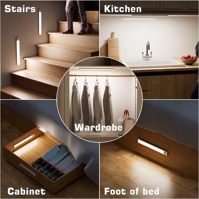 2024 NEW YEAR SALE - Blue Light-free Motion Sensor LED Lights