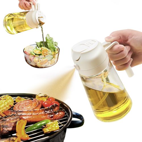 2 in 1 Olive Oil Dispenser Bottle