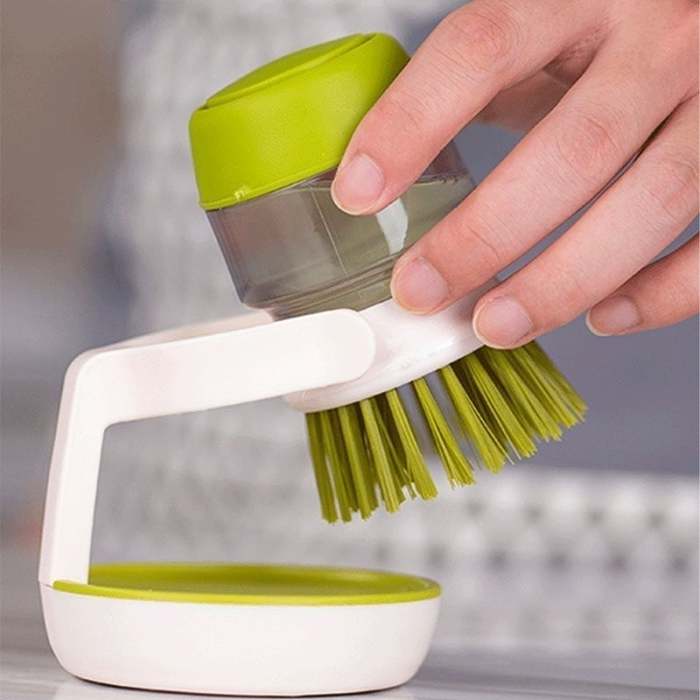 Multifunctional Pressing Cleaning Brush
