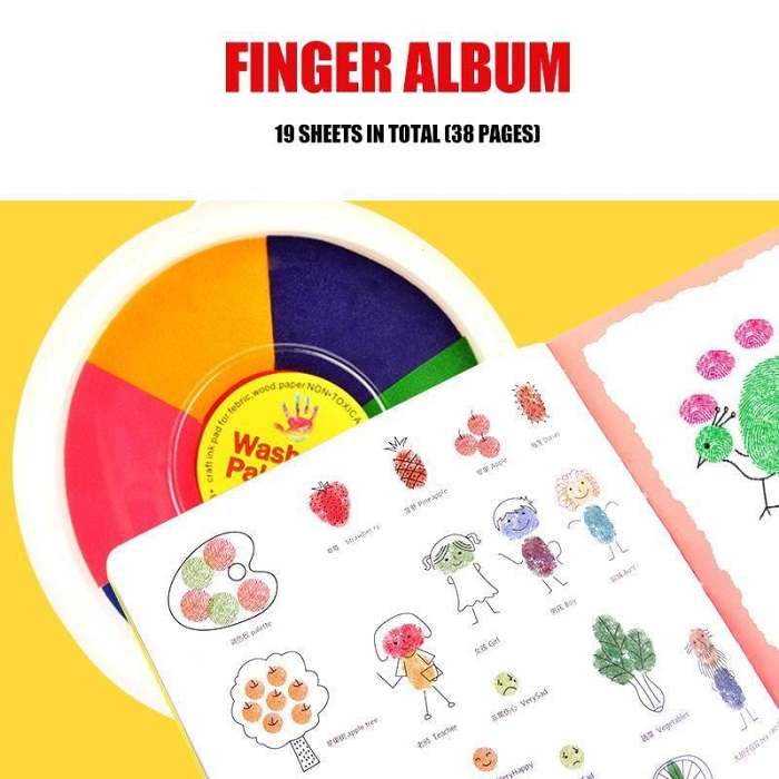 HOT SALE-49% OFFFunny Finger Painting Kit