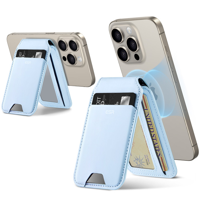 Vegan Leather Wallet Stand