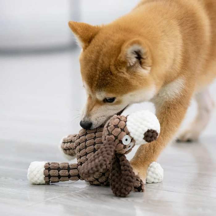 PLUSH TOY FOR AGGRESSIVE CHEWERS