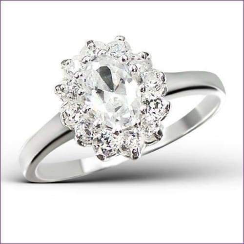 Silver Flower Ring