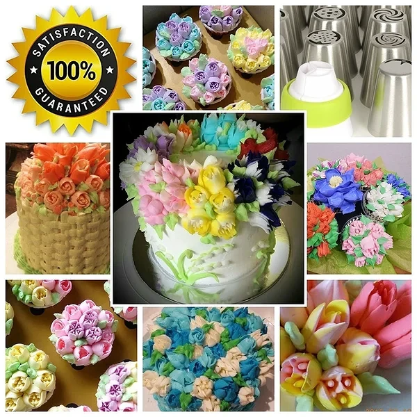 (49% OFF - Mega Sale) - Cake Nozzle Set - you can easily make a beautiful cake at home to complete your dim sum dreams