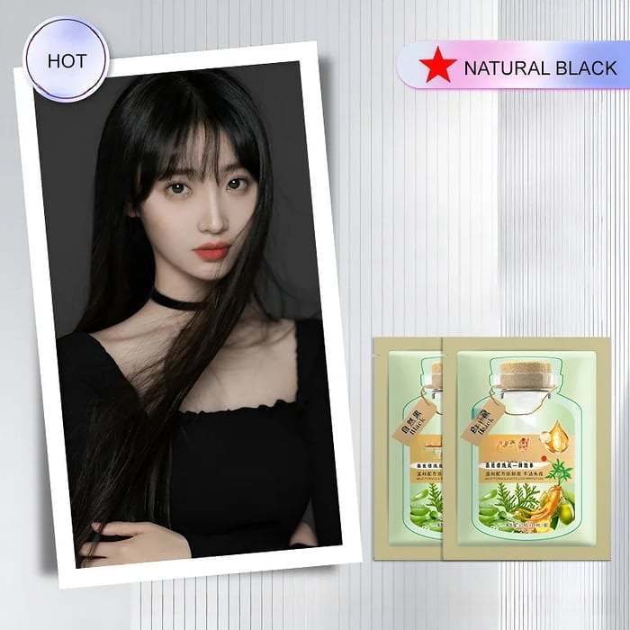 Plant Extract Hair Coloring Cream by Veasoon