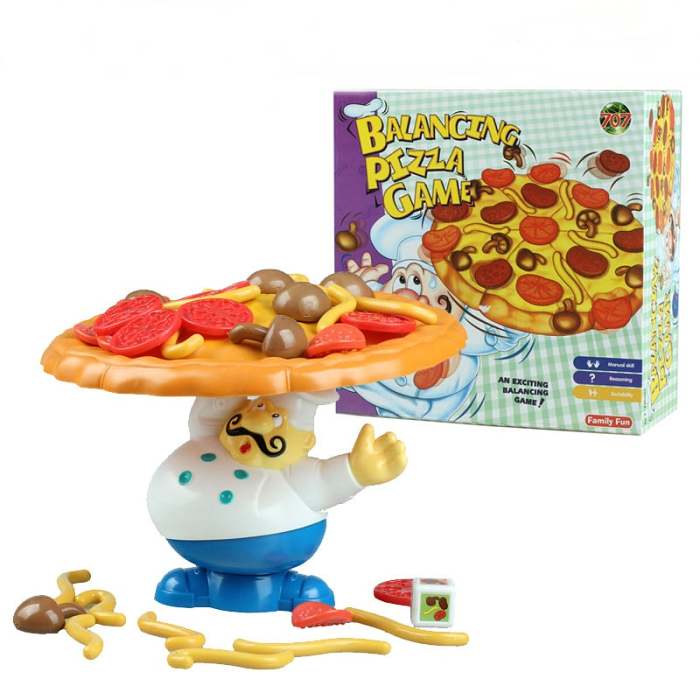Tabletop Balancing Pizza Game