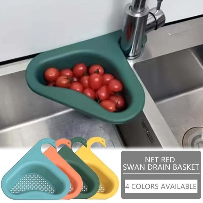 Kitchen Sink Drain Basket Swan Drain Rack