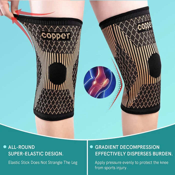 Copper Knee Brace for Pain & Arthritis