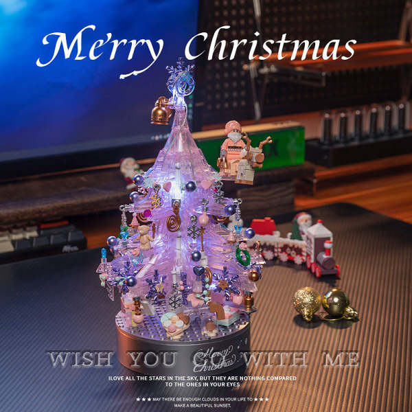 Crystal Christmas Tree Blocks Set