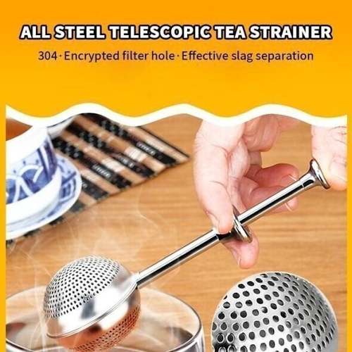 (New Year Hot Sale - Save 40% OFF) Long-Handle Tea Ball Infuser-Buy 3 Get 2 Free & Free Shipping - $8.3 Each Only Today!